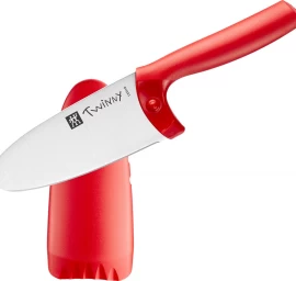 ZWILLING Twinny chef&#039;s knife 36550-101-0 10 cm red Cooking lessons for children