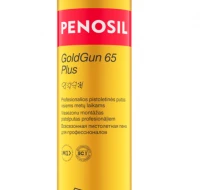 Didelės išeigos montavimo putos PENOSIL GoldGun 65 Plus