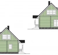 Rąstinis namas "Egis" 130 m2