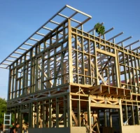 Karkasinių namų statyba „iki raktų“