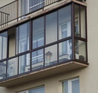 Balkonų, terasų bei žiemos sodų stiklinimas