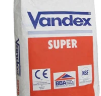 VANDEX SUPER kristalinė giluminė hidroizoliacija
