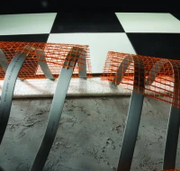Amorfinio metalo grindų šildymo kilimėlis 0.5x1.2 m