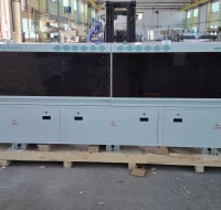 Kraštų užklijavimo staklės WOODLAND MACHINERY (su lankstų gręžimo funkcija)  (naujos)