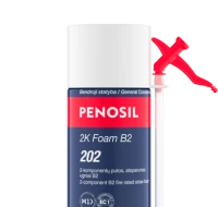Dvikomponentės sandarinimo putos PENOSIL 2K Foam B2 202 