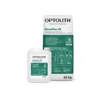 DecoFlex 2K labai elastingas, dviejų komponentų klijavimo ir hidroizoliacinis skiedinys 25kg