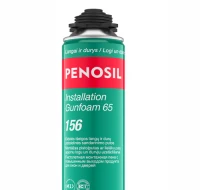 Didelės išeigos sandarinimo putos PENOSIL Installation Gunfoam 65 156