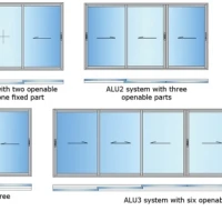 Balkonų stiklinimas aliuminio konstrukcijomis