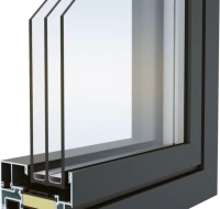 Aliuminio langai ir aliuminio durys