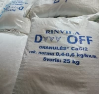 Dust off granulės