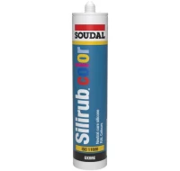 Hermetikas silikono pagrindu Silirub Color, RAL spalvos