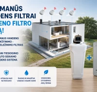 IŠMANUS VANDENS MINKŠTINIMO FILTRAS SOMSYSTEM 30P-EV8 SU TOUCH LIEČIAMU EKRANU + SOM RO 8