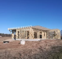Įvairių konstrukcijų karkasinių namų statyba