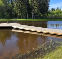 Pontoninių lieptų gamyba, statyba
