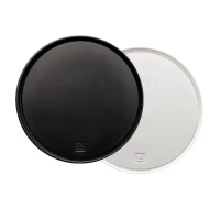 LK Systems ArcSense kambario termostatas baltas/juodas