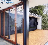 Medinės terasos durys: HS Duoline