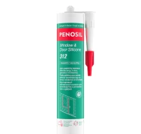 Neutralus silikonas profesionalams PENOSIL Window &amp; Door Silicone 312