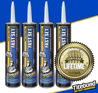 Titebond Fast Set Polyurethane – Poliuretaniniai Statybiniai Montažiniai Klijai Vidaus ir Lauko Darbams (JAV)