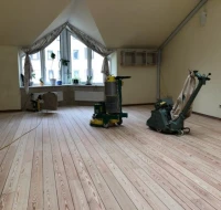 Medinių grindų restauravimas
