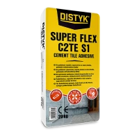 Cementiniai plytelių, klinkerio klijai SUPER FLEX C2TE S1