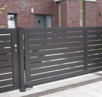 Modernios tvoros iš aliuminio profilių